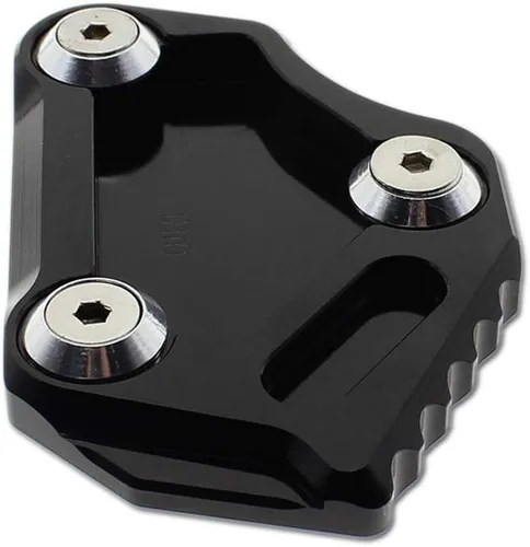 Vista 8 de Krace Soporte lateral para motocicleta, placa de ampliación de pie lateral, almohadilla de extensión para Yamaha YZF R1 2009-2016