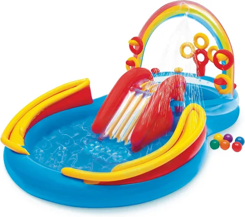 Vista 9 de INTEX 57128MW Shark Play Center - Piscina inflable para niños, 61.5 x 51 x 33 pulgadas, a partir de 2 años