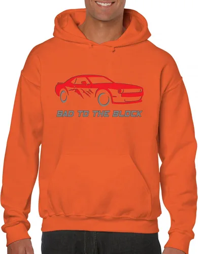 Vista 71 de Bad To The Block - Sudaderas con capucha y cuello redondo para hombre