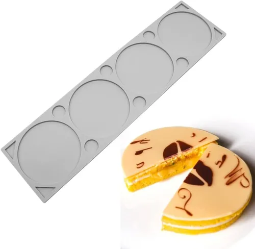 Vista 6 de Molde de silicona hueco en forma de corazón de amor, moldes de encaje de hojas de árbol, molde de fondant de caramelo de chocolate, molde de fondant