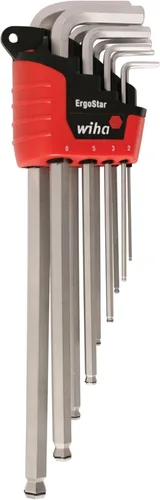 Vista 6 de Wiha 66979 Juego de 35 piezas de bandeja de llaves ErgoStar en forma de L - Hex métrico, Hex SAE, Torx