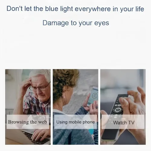 Vista 5 de Lentes de enfoque automático autoajustables, lentes de protección ocular antiluz azul para hombres y mujeres 2026