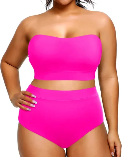 Vista 5 de Tempt Me Traje de baño de dos piezas para mujer de talle alto