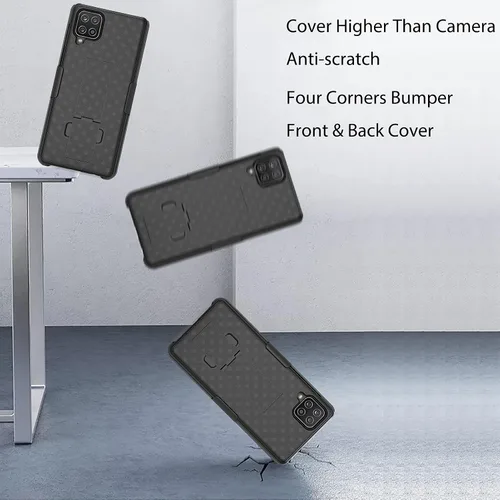 Vista 5 de Ailiber Funda para Samsung Galaxy A42 5G, funda protectora de pantalla
