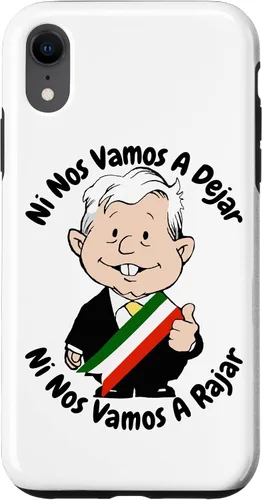 Vista 25 de AMLO Amlito Ni Nos Vamos A Dejar Ni Nos Vamos A Rajar México - Carcasa para iPhone 17