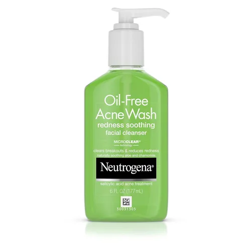 Vista 10 de Neutrogena Limpiador de Acné de Pomelo Rosa Sin Aceite para Limpieza de Poros y Limpiador Facial Líquido Diario con 2% de Ácido Salicílico