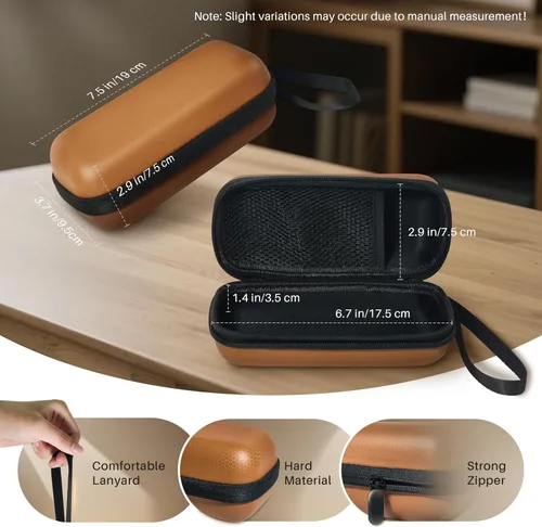 Vista 5 de ByteWave Funda rígida para accesorios Ray-Ban Meta, compatible con Meta Ray-Ban WayfarerSkylerHeadliner, caja de carga y accesorios inteligentes