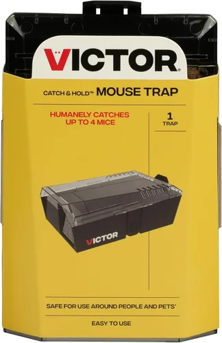 Vista 14 de Victor M335 - Trampa para ratones humanitaria Multi-Catch - Atrapa ratones humanamente, hasta 4 por configuración, trampa para ratones segura