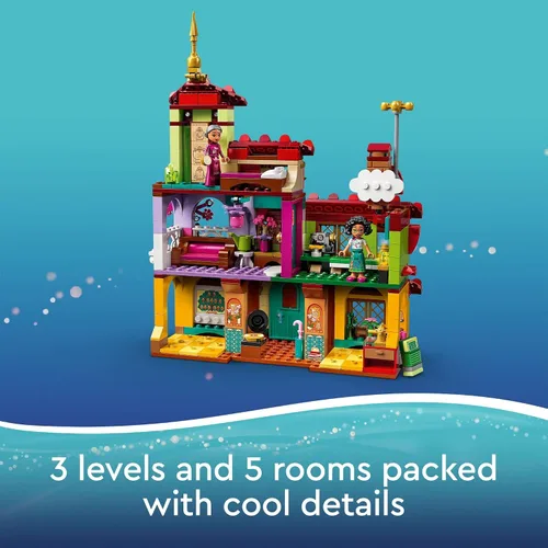Vista 5 de LEGO Disney Encanto The Madrigal House 43202 - Kit de construcción para niños que aman los juguetes de construcción y los juegos en casa (587 piezas)
