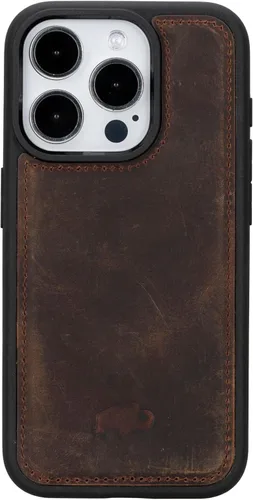Vista 34 de BLACKBROOK York - Funda de piel de grano completo para iPhone 15 (6.1 pulgadas), color negro, iPhone 15