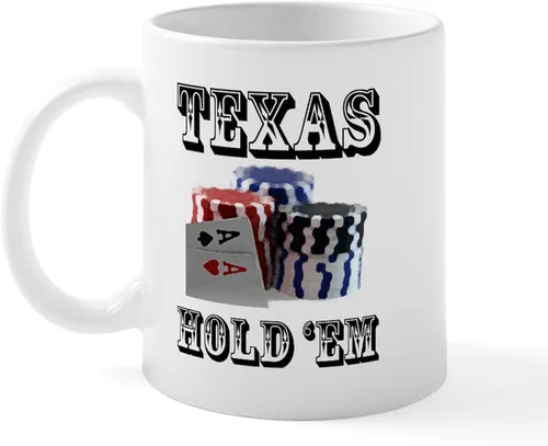 Vista 33 de CafePress – Taza Amarillo Texas – El único Taza de café, taza de café, S, Blanco