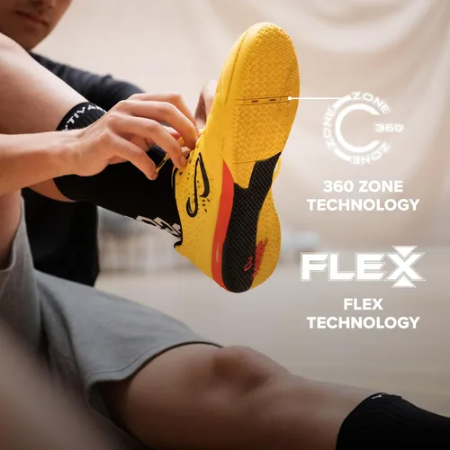 Vista 5 de SENDA Ushuaia Pro 2.0 - Zapatos de fútbol para interiores, cancha y fútbol sala, unisex