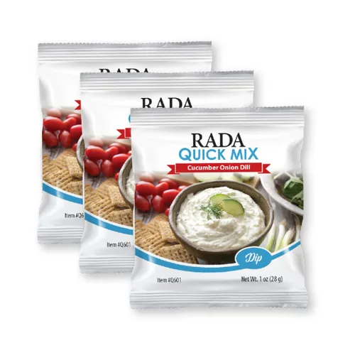 Vista 8 de RADA Dip de mezcla rápida de pepino y cebolla y eneldo sin gluten