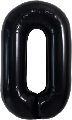 Vista 55 de TONIFUL Globos grandes de helio de letras B negras grandes de 40 pulgadas, globos de aluminio Mylar para decoración de suministros de fiesta