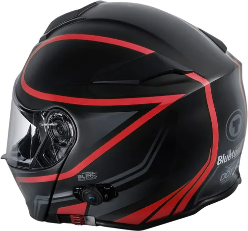Vista 31 de Torc T-28B - Casco modular Bluetooth Dark Star