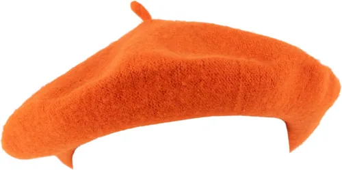 Vista 17 de Hat To Socks Boina francesa de mezcla de lana para hombre y mujer en colores lisos