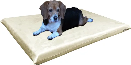 Vista 26 de Dogbed4less Cama para perros de espuma viscoelástica de gel para mascotas pequeñas a medianas y grandes con cubierta interna impermeable, nailon