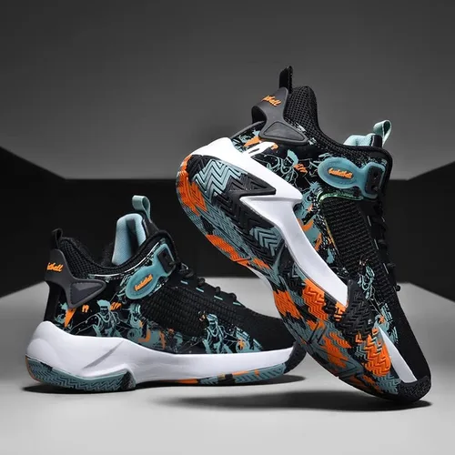 Vista 5 de Zapatos de primavera para hombre, zapatos para correr, zapatos deportivos, zapatos de baloncesto, zapatos para exteriores, zapatos de entrenamiento