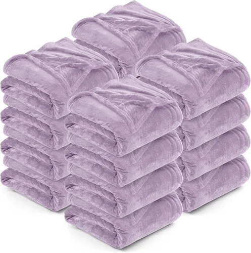 Vista 141 de Utopia Bedding - Manta de vellón de lujo, mullida, antiestática; manta de suave microfibra de 8.8 oz/yd² (300 g/m²) para sofá y cama; tamaño Gris