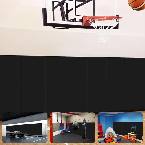 Vista 13 de Acolchado de pared para gimnasio, almohadilla de pared para niños, acolchado de pared de 2" de espesor, acolchado de pared para protección de 4
