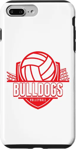 Vista 12 de Bulldogs Volleyball Back to School Spirit R Case for iPhone XR