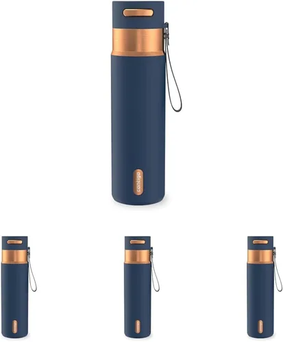 Vista 25 de Contigo Autoseal - Botella de agua de acero inoxidable con aislamiento al Terra Champagne