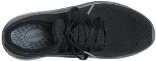 Vista 6 de Crocs Tenis LiteRide 360 Pacer para hombre Negro/Gris (Slate Grey)