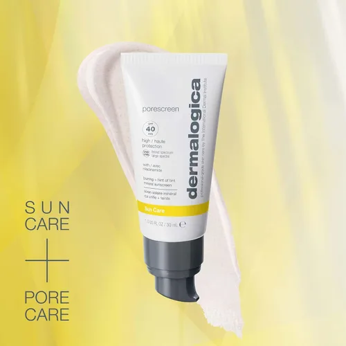 Vista 6 de Dermalogica Porescreen Mineral Sunscreen SPF 40, prebase de maquillaje, 1 fl oz Mineral SPF 40 que difumina los poros y prepara la piel