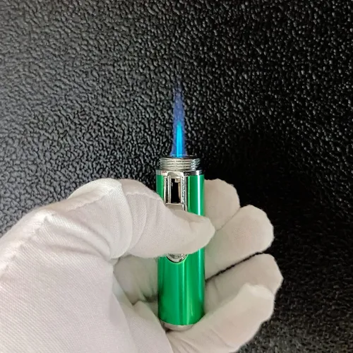 Vista 3 de Encendedor de Antorcha de Butano, Fengfang Tubo Metálico Todo en Uno con Antorcha de Butano Integrada Desmontable Recargable Portátil