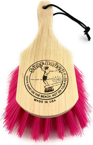 Vista 7 de Mango de madera personalizado de 15 pulgadas con cerdas verdes