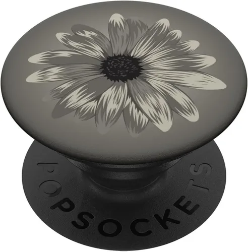 Vista 6 de Daisy Phone 15 Pro Natural Titanium y 15 Pro Max Natural PopSockets MagSafe PopGrip para iPhone