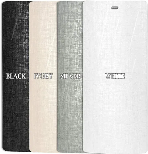 Vista 5 de DALIX Lamas de textura vertical negra sedosa tamaño de ventana 46.5 cantidad 5