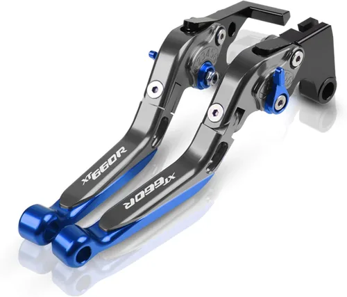 Vista 19 de Palanca de embrague de freno ajustable extensible para motocicleta Yamaha XT660R XT660 R 2014 2015 2016 2004-2017