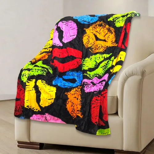 Vista 21 de Manta de baloncesto súper suave de 50 x 60 pulgadas para dormitorio, sala de estar, primavera, vacaciones, niños, bebés, adultos y decoración