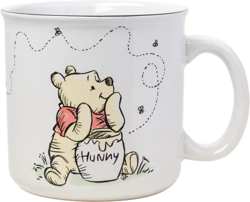 Vista 9 de Silver Buffalo Disney Winnie the Pooh Is It Monday Already With Eeyore - Taza de cerámica cónica, 18 onzas