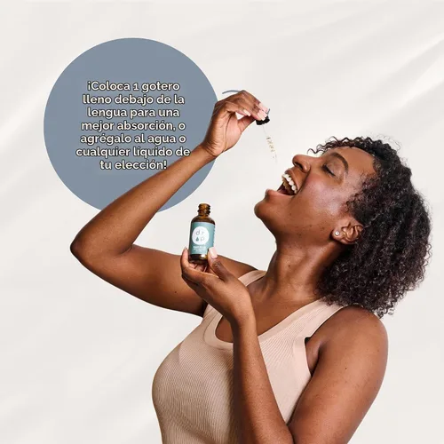 Vista 5 de Drop Vitamina D3 + K2 gotas líquidas, 1000 UI Vegan D3 de liquen, 45 mcg K2 (MK-4 y MK-7), con aceite de coco MCT orgánico, apoyo óseo e