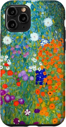 Vista 29 de Gustav Klimt Flower Garden Case for iPhone 16