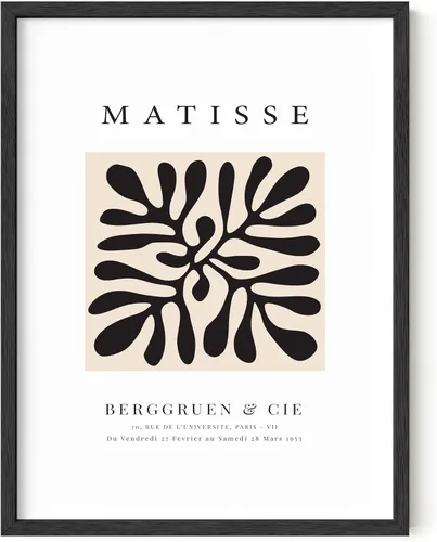 Vista 57 de HAUS AND HUES Matisse - Lámina de arte moderno minimalista - Arte de pared estético de Henri Matisse, póster abstracto para cuarto de dormitorio