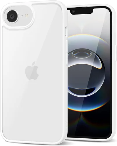 Vista 104 de LoeoeL para iPhone 8 Plus/ 7 Plus Funda Transparente, Funda Híbrida de Teléfono [Plástico Duro y Parachoques de Silicona Suave] Cubierta Protectora