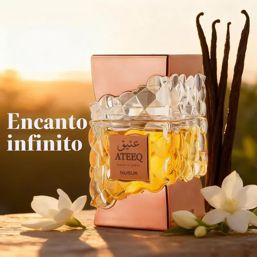 Vista 6 de AFLUXE Ateeq Cologne de Lujo para Hombre - Elixir Aromático de Lavanda y Oud - 100 ml Eau de Parfum - De Larga Duración - Versátil - Firma Élite