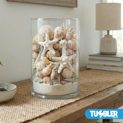 Vista 7 de Conjuntos de conchas – perfecto para manualidades, decoración del hogar de playa, bodas, relleno de jarrón y aulas. Natural shells for beach
