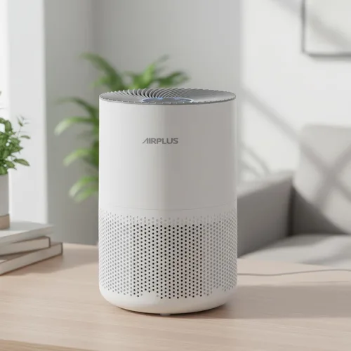 Vista 7 de AIRPLUS Purificador de aire para dormitorio del hogar, cubre hasta 1073 pies cuadrados por motor de alto par de 25 W, filtro lavable 3 en 1 con modo