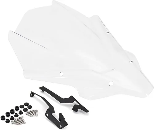Vista 7 de GLoyer Motorcycle Windshield MT07 MT 07 mt07 Motorcycle Accessories Windscreen Windshield Deflector Protector Wind Screen Compatible with MT-07