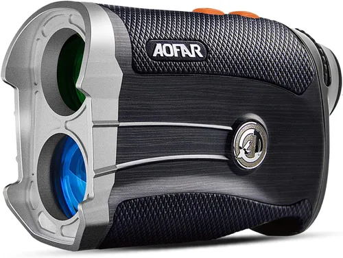 Vista 9 de AOFAR GX-2S Rangefinder for Golf & Hunting with Slope and Angle Switch, Flag-Lock with Vibration, Horizontal Distance, 600/1000 Yards Distance