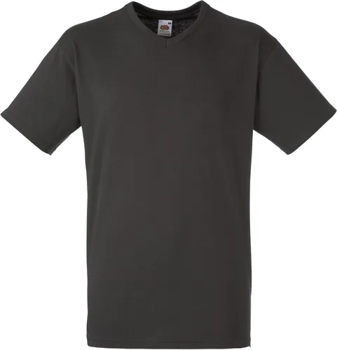 Vista 2 de Fruit of the Loom Camiseta con cuello en V para hombre, marino