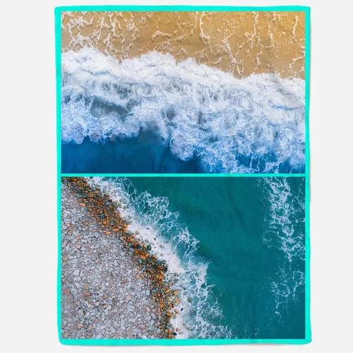 Vista 9 de Manta personalizada con collages de fotos, mantas personalizadas para familiares, amigos, perros o mascotas, utilizada como recuerdo y regalo, 1 1