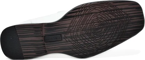 Vista 7 de Bruno Marc - Mocasines Giorgio de vestir con forro de cuero para hombre