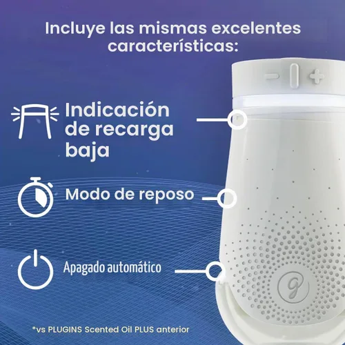 Vista 6 de Glade PlugIn Plus - Calentador de ambientador, capacidad para recambio de aceite perfumado, 1 unidad