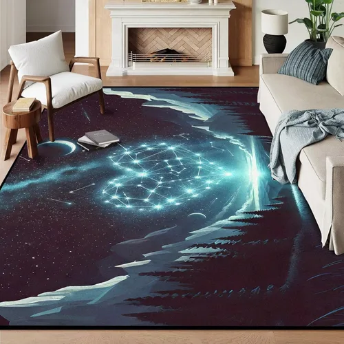 Vista 65 de Alfombras 3D de 3 x 5 pies, color rosa 3D, para dormitorio, lavandería, sala de estudio, alfombra realista de gotas de agua gris plateado 3d rosa 09