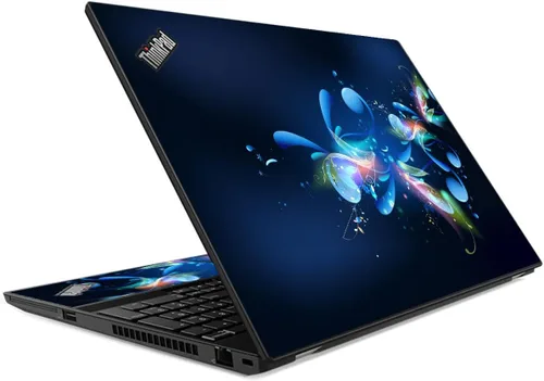 Vista 8 de LidStyles - Kit de vinilo de protección para Lenovo ThinkPad P53S (llamas abstractas)